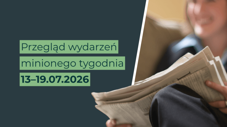 Przegląd tygodnia | 13–19 lipca